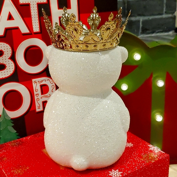 COPY - Bath and Body Works Polar Bear pedestal Candle Holder Christmas Halloween - Picture 5 of 7